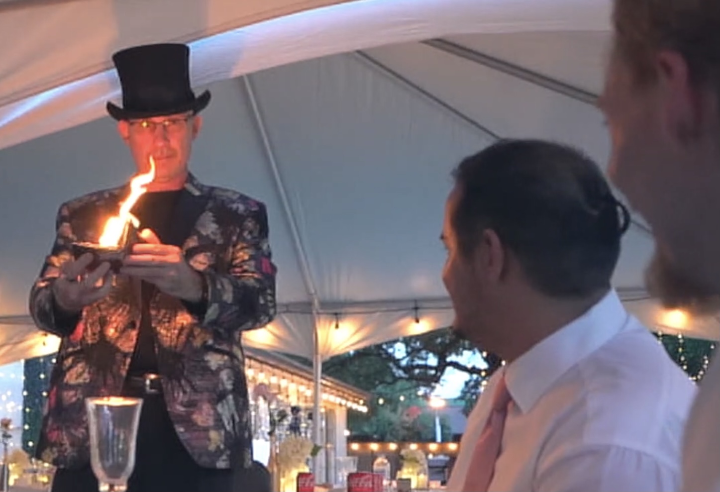 Wedding Fire Trick